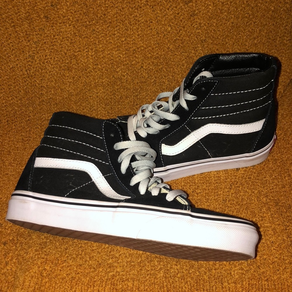 High top Vans only wore 2 times